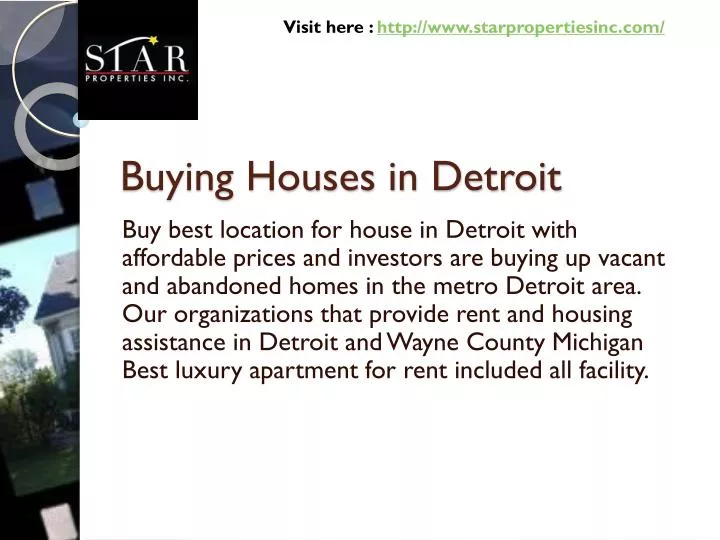 buying houses in detroit