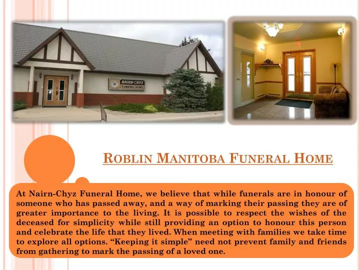 roblin manitoba funeral home