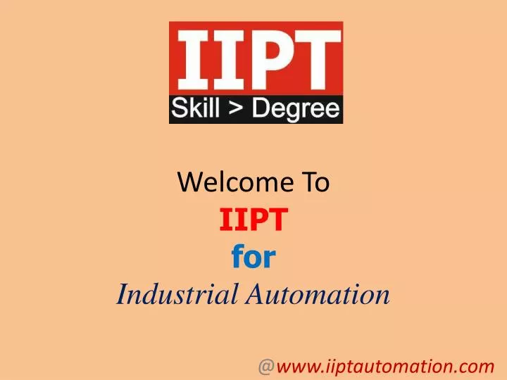 welcome to iipt for industrial automation