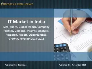 Latest report by Technavio, IT Market in India, Company Prof