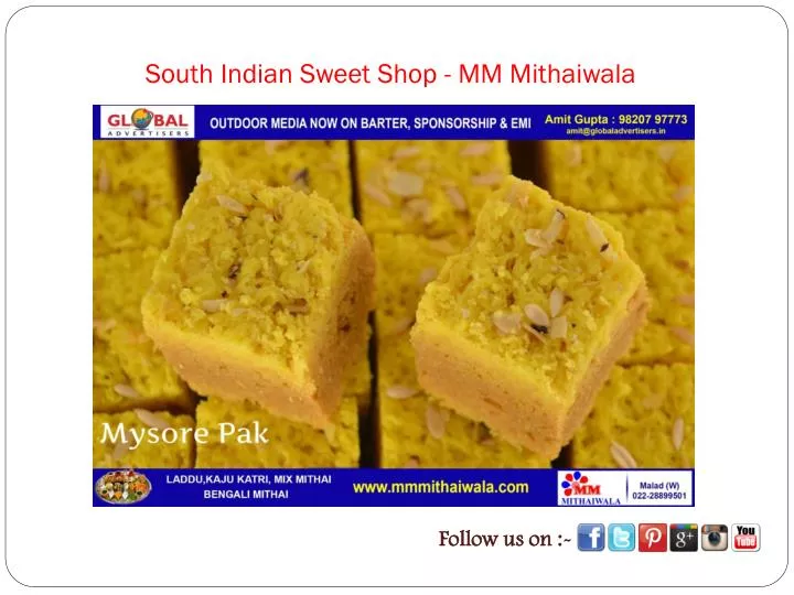 south indian sweet shop mm mithaiwala