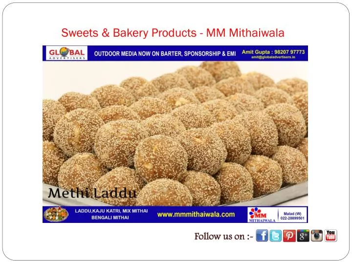 sweets bakery products mm mithaiwala