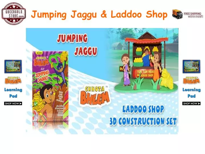 jumping jaggu laddoo shop