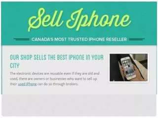 Iphone Sale in Toronto