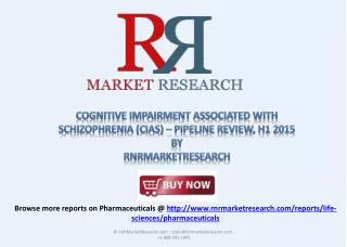 Therapeutic Development Pipeline Review fOR Cognitive Impair