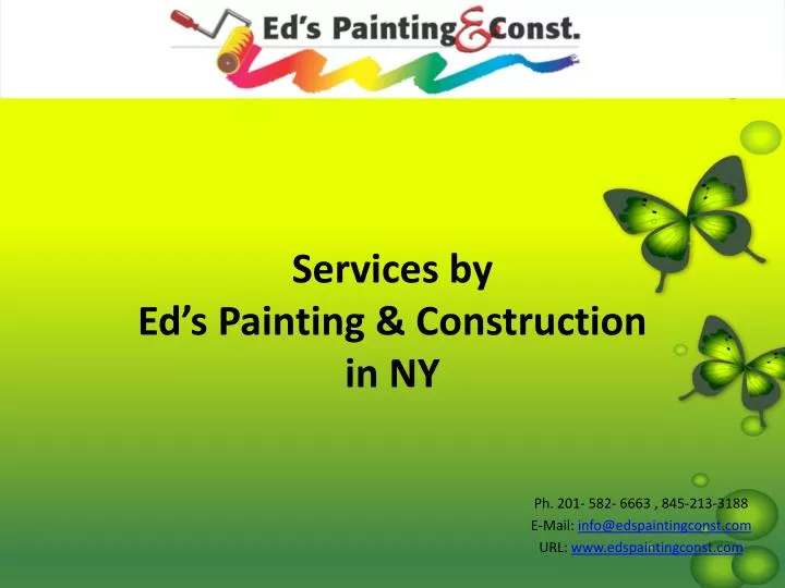 services by ed s painting construction in ny