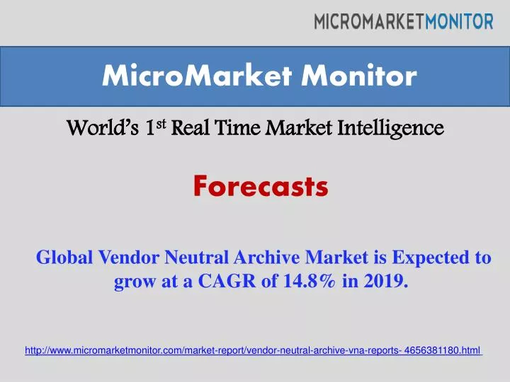 world s 1 st real time market intelligence