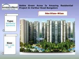 Sobha Green Acres Is The Best Residential Project
