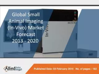 Global Small Animal Imaging (In-Vivo) Market (Technology, Ap
