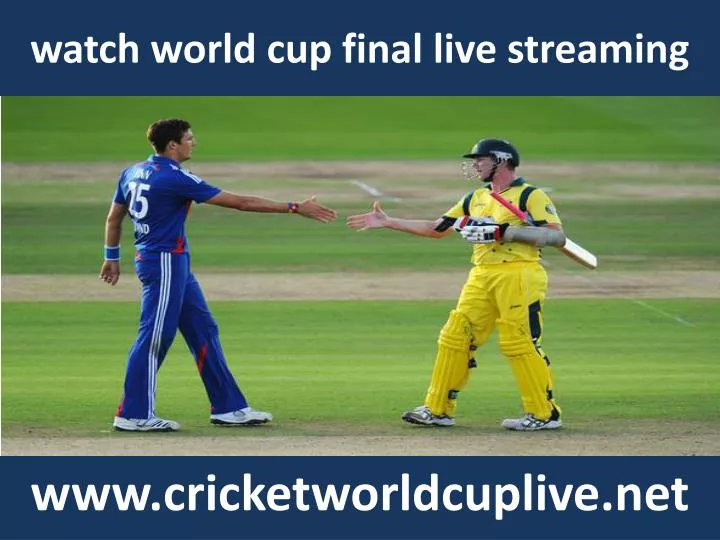 watch world cup final live streaming