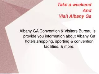 Albany Ga Places Of Interest || Things To Do in Albany GA