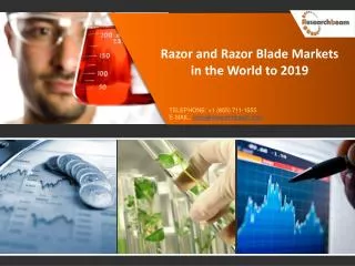 Razor and Razor Blade Markets in the World to 2019