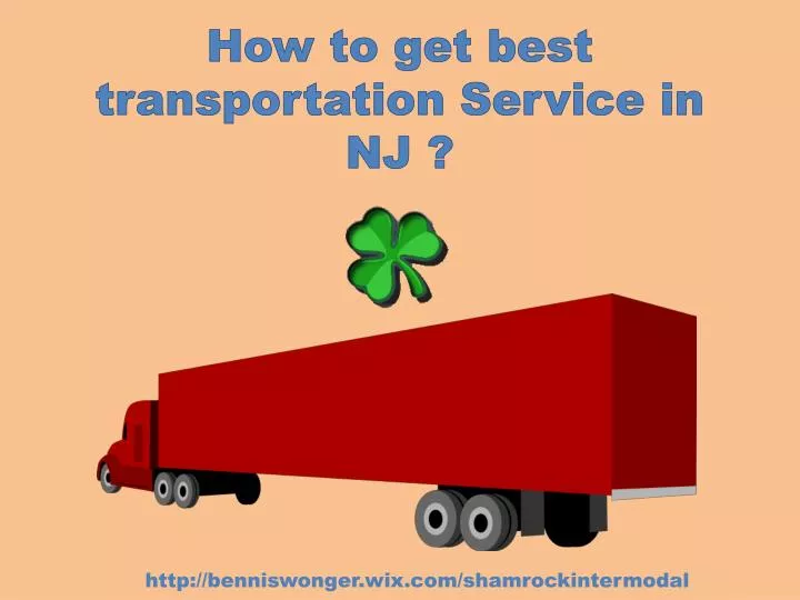 how to get best transportation service in nj