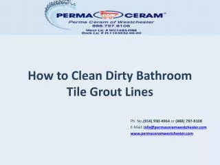 How to Clean Dirty Bathroom Tile Grout Lines