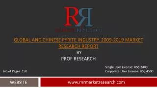 Pyrite Market Global & Chinese Industry Research Report 2019