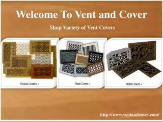 Shop Variety Vent and Cover
