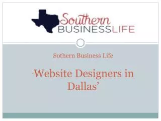 Website Designers in Dallas
