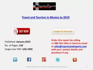 Mexico Travel & Tourism Market to 2019