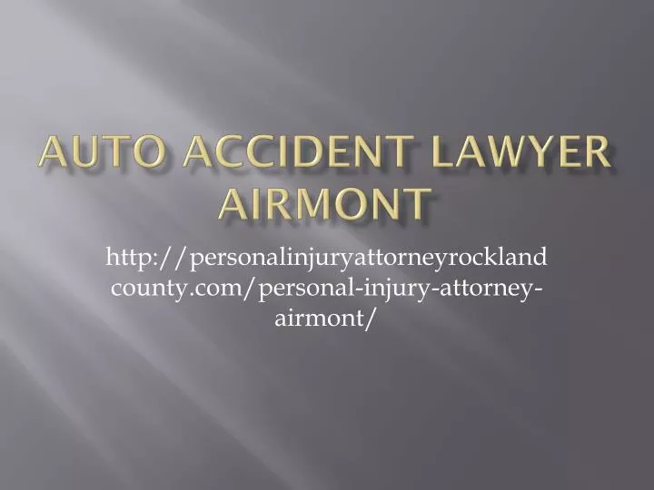 auto accident lawyer airmont