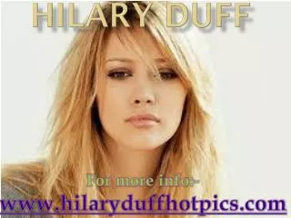 Hilary Duff Latest Images