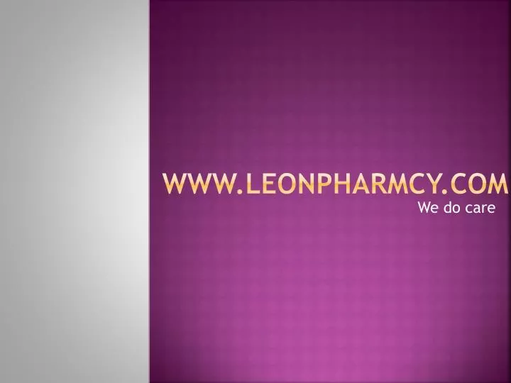 www leonpharmcy com