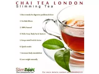 Get Good Results With Weight Loss Herbal Tea