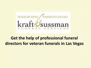 Kraft Sussman funeral services - Funeral home in Las Vegas