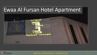Ewaa Al Fursan Hotel Apartment for rent in Buraidah