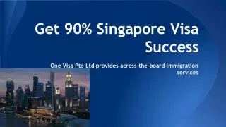 Get 90% Singapore Visa Success
