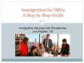Immigration for IMGs: A Step by Step Guide