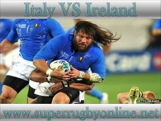 watch Ireland vs Italy live stream