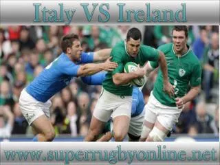 watch Ireland vs Italy online