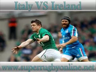 how to watch Ireland vs Italy online