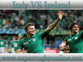 live Ireland vs Italy