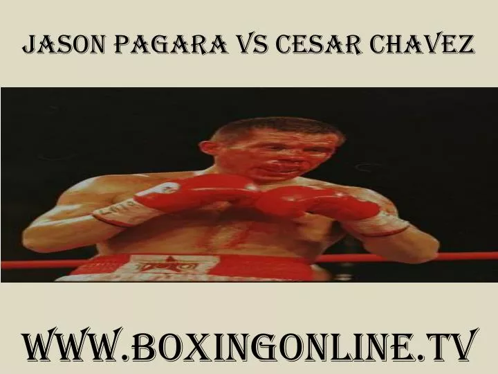 jason pagara vs cesar chavez