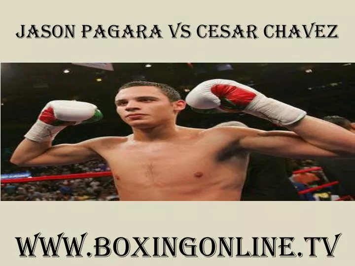 jason pagara vs cesar chavez