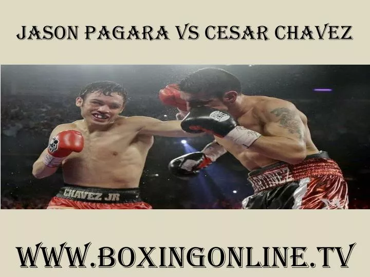 jason pagara vs cesar chavez