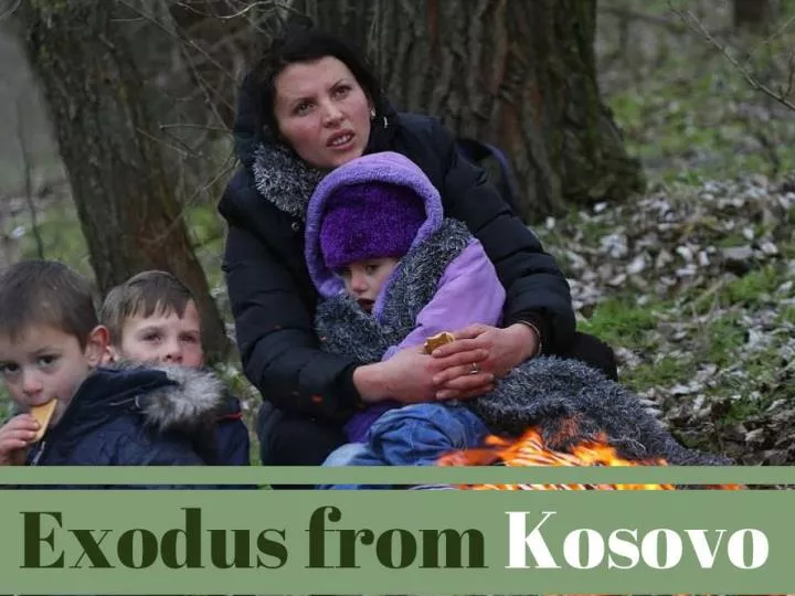 exodus from kosovo