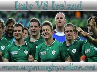 watch rugby Ireland vs Italy online live