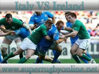 watch Ireland vs Italy live broadcast stream