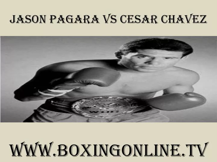 jason pagara vs cesar chavez