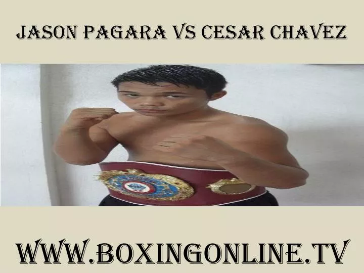 jason pagara vs cesar chavez