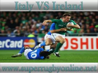 6 Nations rugby Ireland vs Italy