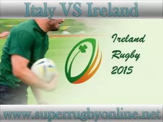 watch Ireland vs Italy live stream online