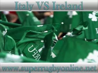watch rugby Ireland vs Italy live online