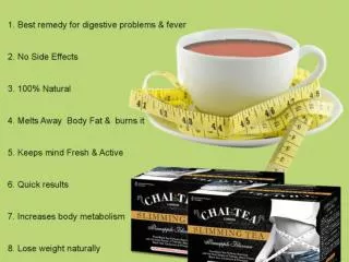 Slim Tea- Herbal Product For Weight Loss