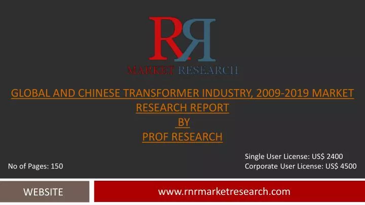 global and chinese transformer industry 2009 2019 market research report by prof research