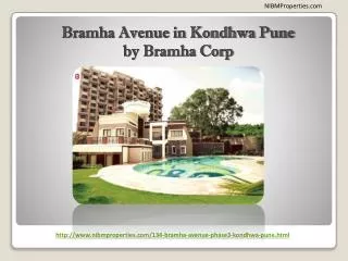 Bramha Avenue in Kondhwa