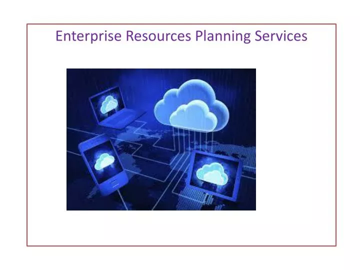 enterprise resources planning services