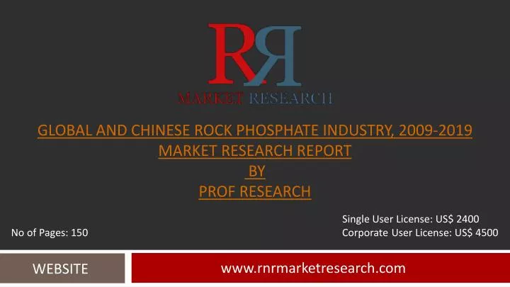global and chinese rock phosphate industry 2009 2019 market research report by prof research